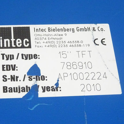 Intec 786910 15" TFT Touch Panel Industrie Monitor - Maranos.de