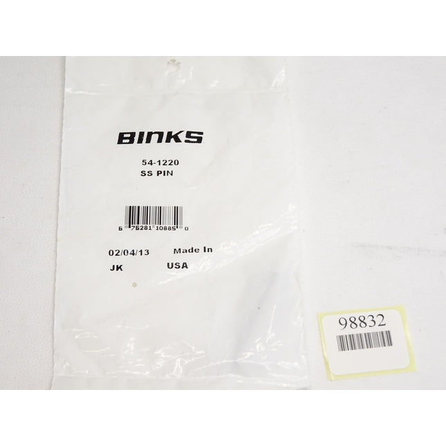 Binks 54-1220 SS PIN / Neu OVP - Maranos.de