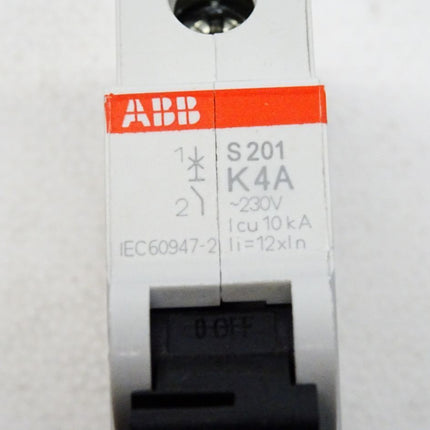 ABB 2CDS251001R0337 S201 K4A Sicherungsautomat / Neu - Maranos.de