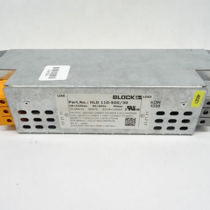 BLOCK HLD 110-500/30 UR=520Vac SEW Netzfilter SEW 08271283 - Maranos.de