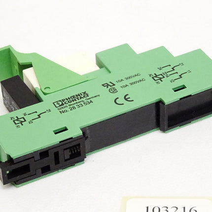 Phoenix Contact Sockel 2833534 PR1-BSP3/2X21 + Relais 2961192 REL-MR- 24DC/21-21 - Maranos.de