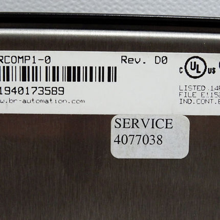 B&R compact PLC BRCOMP1-0 Rev.D0 Kompaktsteuerung Netzteil - Maranos.de