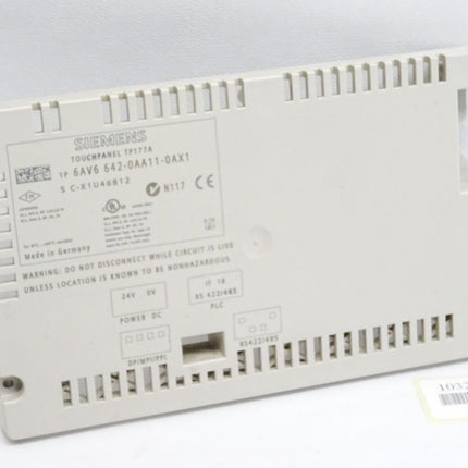 Siemens Backcover Rückschale Panel Touch TP177A 6AV6642-0AA11-0AX1 6AV6 642-0AA11-0AX1 - Maranos.de