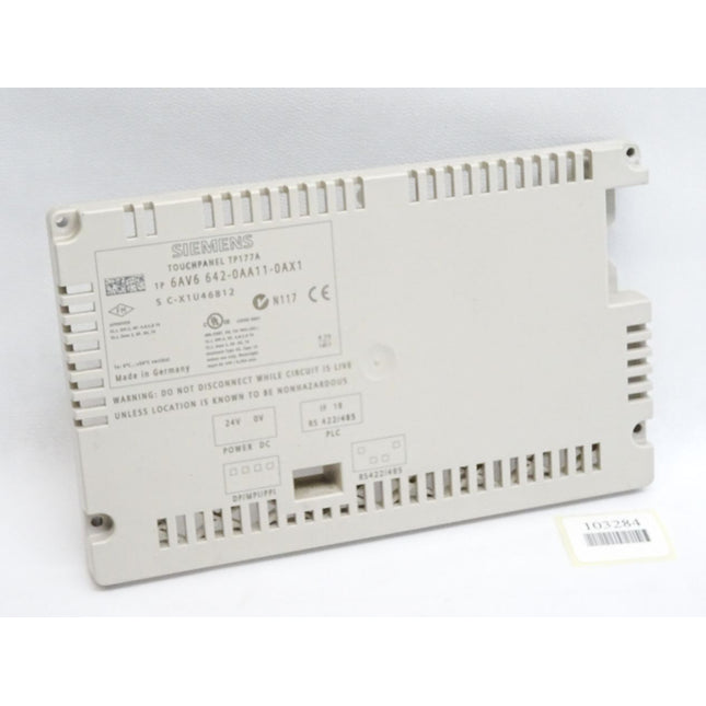 Siemens Backcover Rückschale Panel Touch TP177A 6AV6642-0AA11-0AX1 6AV6 642-0AA11-0AX1 - Maranos.de