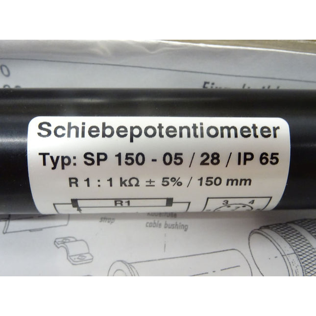 FSG Schiebepotentiometer SP150-05/28/IP65 / 1557Z05-128.001 / Neu - Maranos.de