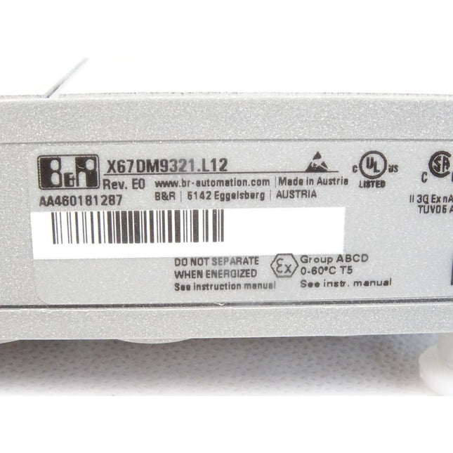 B&R X67DM9321.L12 Rev. E0 16 Digitalkanälen / Neu OVP - Maranos.de