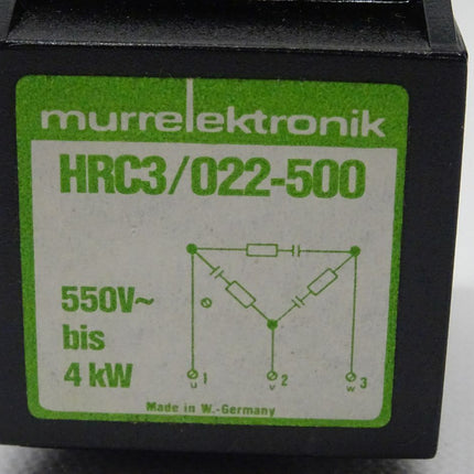Murr Elektronik HRC3/022-500 RC-Element Entstörmodul 550V - 4 KW - Maranos.de