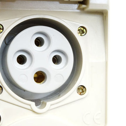 Mennekes Cepex-Anbausteckdose 16A-6h/380-415~ 3P+ Typ. 4113 - Maranos.de