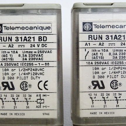 Telemecanique Relais RUN31A21BD RUN 31A21 BD + Phoenix Contact UMK-SE11,25-1 - Maranos.de