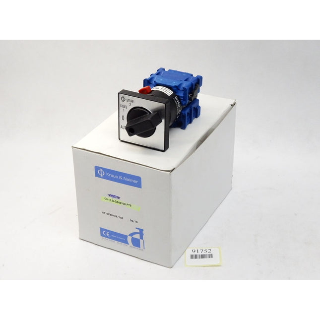 Kraus & Naimer CH10 / CH10.D-G559*02.FT2 / AT10F52129/100 / Neu - Maranos.de