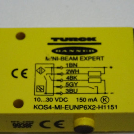 Banner Turck Mini-Beam KOS4-MI-EUNP6X2-H1151 - Maranos.de
