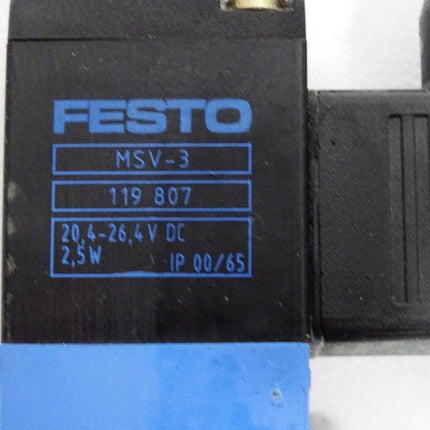 Festo 19749 MVH-5-1/8-LB Magnetventil - Maranos.de