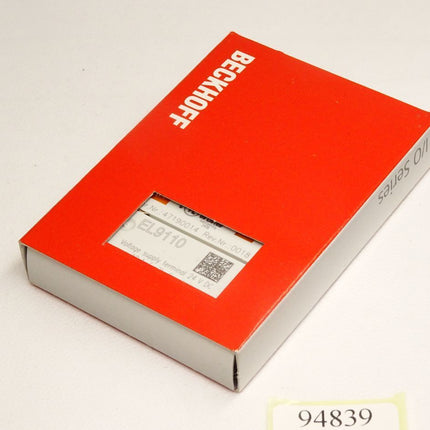Beckhoff EL9110 Voltage Supply Terminal / Neu OVP - Maranos.de