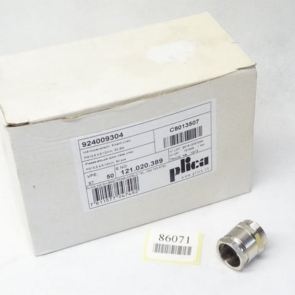 Plica 924009304 / MS-Kabelverschraubung 6-Kant Uneo PG13,5 4,5-12mm / Inhalt : 50 Stück / Neu OVP - Maranos.de