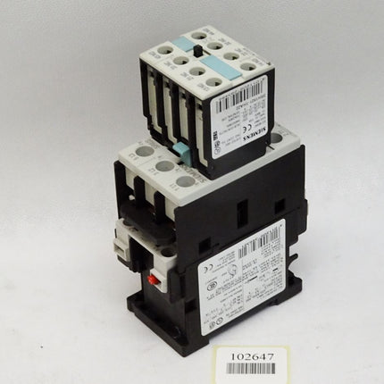 Siemens Leistungsschütz 3RT1024-1AL24 + Hilfsschalterblock 3RH1921-1HA22 - Maranos.de