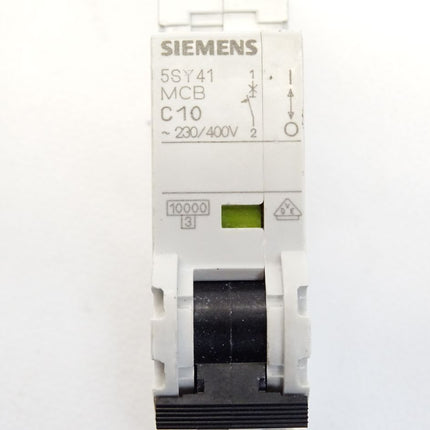 Siemens Leitungsschutzschalter 5SY4110-7 5SY41 MCB C10 - Maranos.de