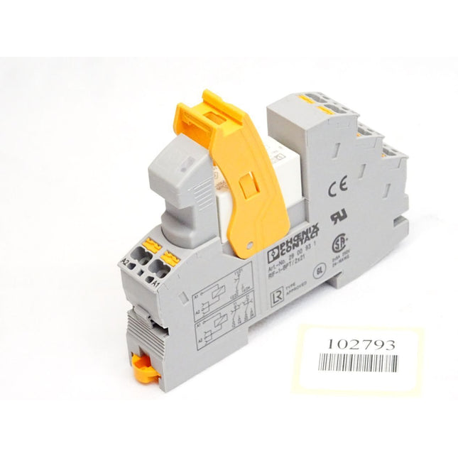 Phoenix Contact 2900931 RIF-1-BPT/2X21 Relaissockel + Relais 2961192 REL-MR- 24DC/21-21 - Maranos.de