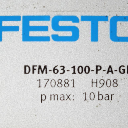 Festo 170881 DFM-63-100-P-A-GF Führungszylinder - Maranos.de