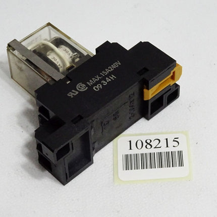 Omron Sockel PTF08A-E + Relais LY2 24VDC - Maranos.de