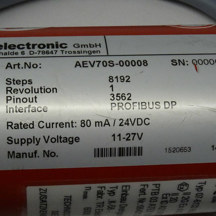 Bartec 07-6132-9005 / AEV70S-00008 - Maranos.de