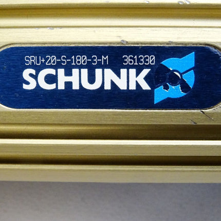 Schunk 361330 SRU-plus 20-S-180-3-M Universalschwenkeinheit / Neuwertig - Maranos.de