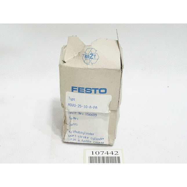 Festo 156609 ADVU-25-10-A-P-A Kompaktzylinder / Neu OVP - Maranos.de