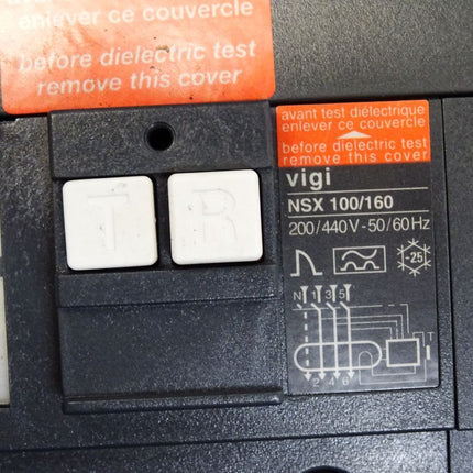 Schneider Electric Kompaktleistungsschalter Compact NSX100H vigi NSX100/160 NSX100-160-250 F/N/H/NA - Maranos.de