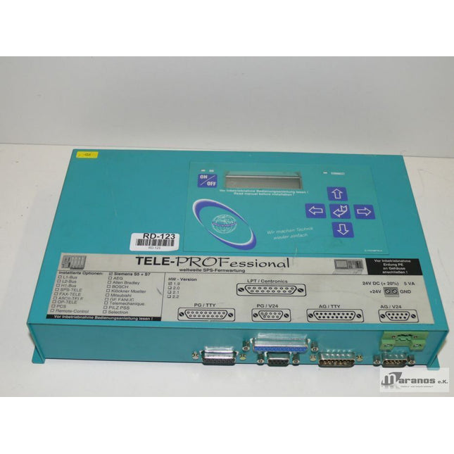 Tele -PROFessional SPS-Fernwartung /  Siemens S5+S7 HW-Version 1.9 - Maranos.de
