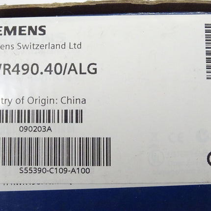 Siemens RWR490.40/MCQ McVeigh RWR 490.40/MCQ neu-ovp - Maranos.de