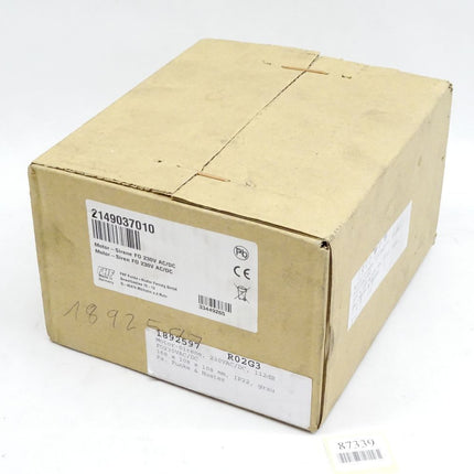FHF Funke+Huster Motor-Sirene F0 230V AC/DC / 2149037010 / Neu OVP - Maranos.de