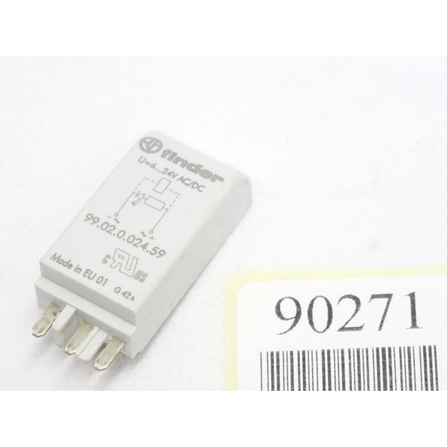 Finder Steckmodul mit LED Varistor 99.02.0.254.59 - Maranos.de