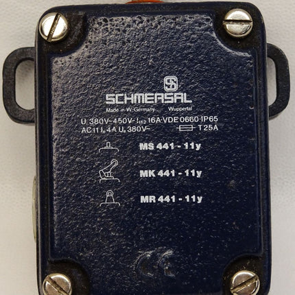 Schmersal mittel schwere Positionsschalter 441 441-11y MS441-11y MK441-11y MR441-11y / Neu - Maranos.de