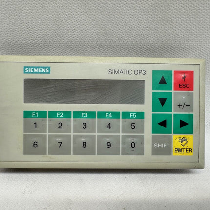 Siemens Front OP3 Panel 6AV3503-1DB10 Rahmen ok - Maranos.de