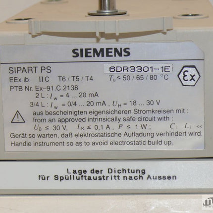 NEU-OVP Siemens 6DR3301-1E Sipart PS 6DR3 301-1E - Maranos.de