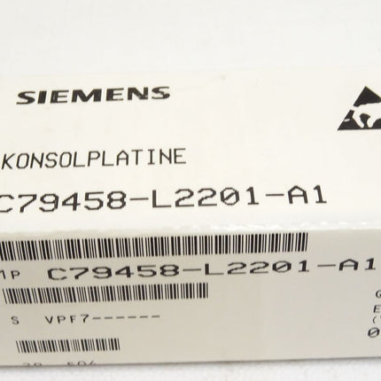 Siemens Konsolplatine C79458-L2201-A1 / Neu OVP versiegelt - Maranos.de