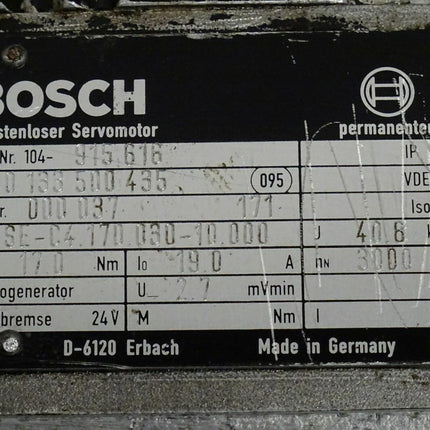 Bosch SE-C4.170.030-10.000 Bürstenloser Servomotor 3000Rpm - Maranos.de