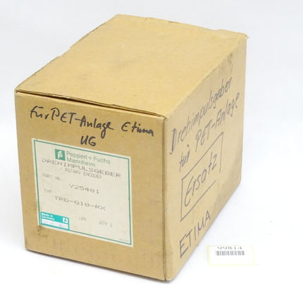 Pepperl+Fuchs Drehimpulsgeber Y25481 TRD-G10-RX / Neu OVP - Maranos.de