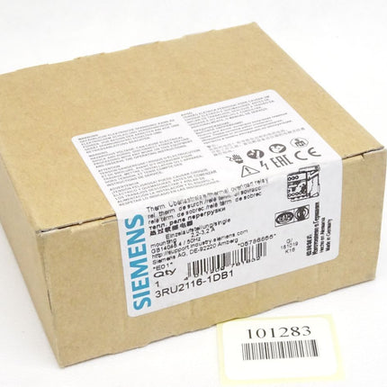 Siemens 3RU2116-1DB1 Überlastrelais / Neu OVP - Maranos.de