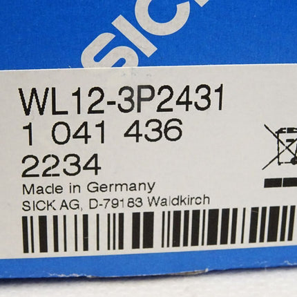 Sick 1041436 WL12-3P2431 Reflexions-Lichtschranke / Neu OVP - Maranos.de