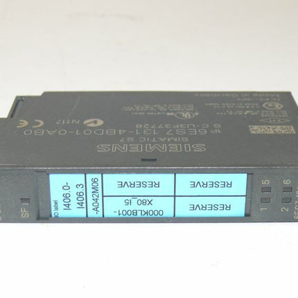 Siemens Simatic S7 6ES7131-4BD01-0AB0 / 6ES7 131-4BD01-0AB0 - Maranos.de