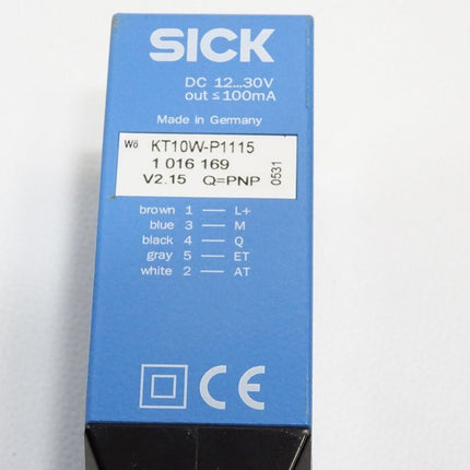 Sick 1016169 KT10W-P1115 Kontrastsensor  / Neuwertig - Maranos.de