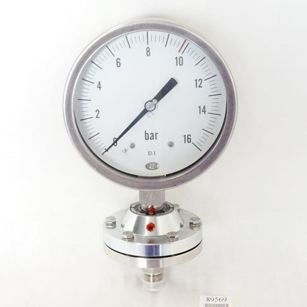 Wika Ettore Cella BN150 Manometer 0-16bar / Neu - Maranos.de