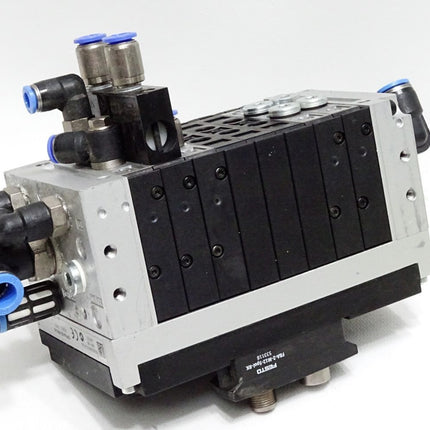 Festo 18210 CPV14-VI Ventilinsel + 165811 Elektrik-Anschaltung CPV14-GE-DI01-8 - Maranos.de