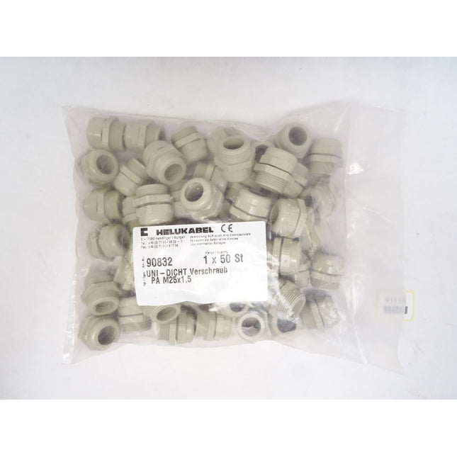 Helukabel UNI-DICHT Verschraub PA M25x1,5 / 90832 / Inhalt : 50 Stück / Neu OVP - Maranos.de
