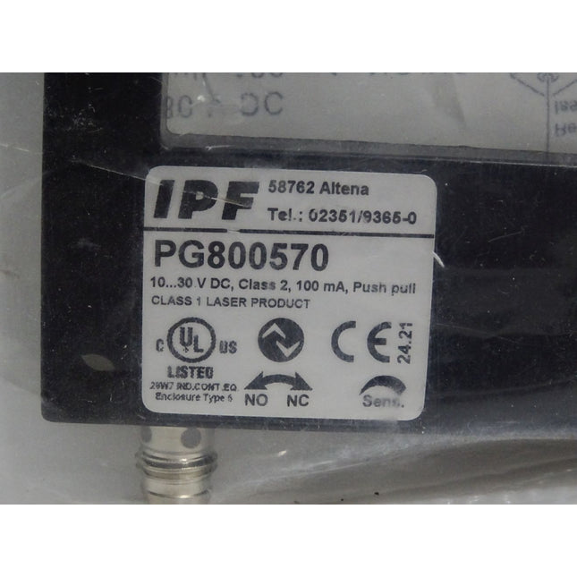 Ipf electronic PG800570 Lasergabellichtschranke / Neu OVP - Maranos.de