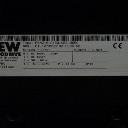 SEW Eurodrive PHC22A-A110M1-11G0 MOVIPRO Feldumrichter 11kW + PSM21A-A150-CBE-0050 - Maranos.de