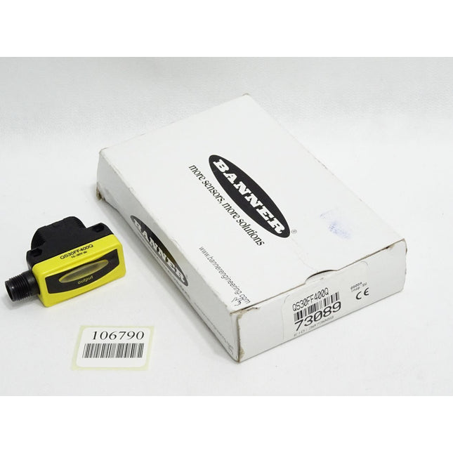Banner Turck QS30FF400Q Reflexionslichttaster / Neu OVP - Maranos.de