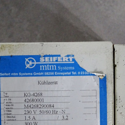 Seifert Kühlgerät KG-4268 42680001 1.5A 26bar - Maranos.de