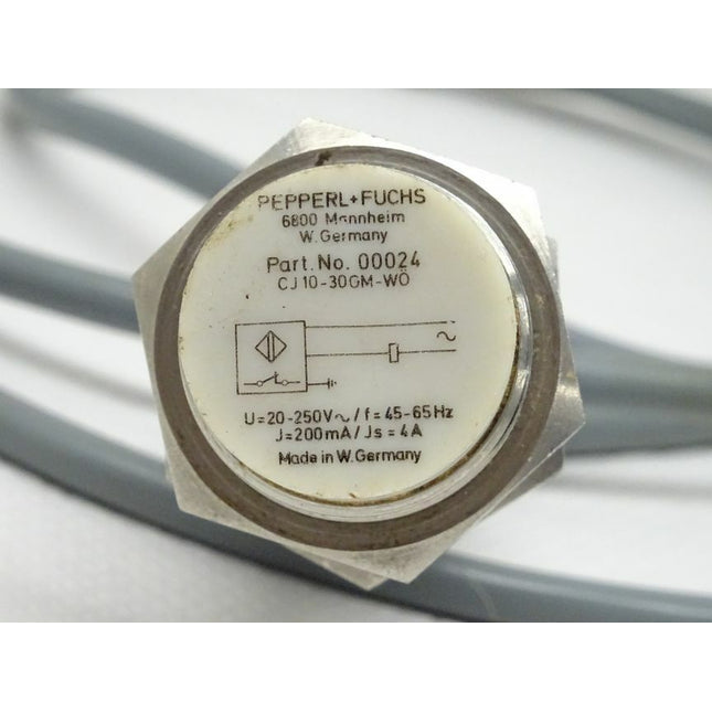 Pepperl + Fuchs CJ10-30GM-WÖ Nährungssensor 00024 - Maranos.de