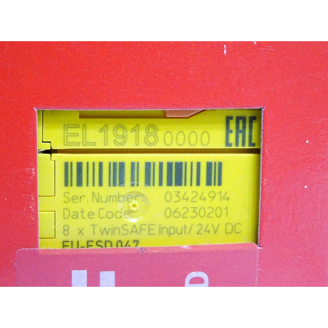 Beckhoff EL1918 0000 digitale Eingangsklemme  / Neu OVP versiegelt - Maranos.de